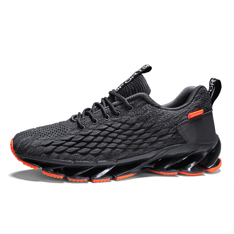 Damen Sportliche Lauf-Sneakers mit atmungsaktiver Struktur und dämpfender Sohle R&B