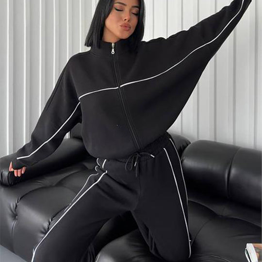 Damen stylisches Sport-Set mit modischem Schnitt R&B