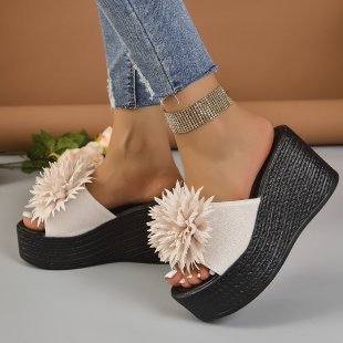 Damen Espadrilles mit modischem Blumendesign R&B