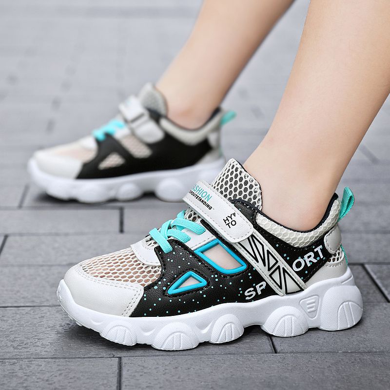 Damen Bequeme Sport Sneakers mit atmungsaktiver Mesh-Oberfläche R&B