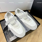 Damen elegante Mary Jane Ballerinas mit verstellbarem Riemchen R&B