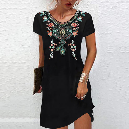 Damen Verspieltes Sommerkleid mit Blumenmuster R&B