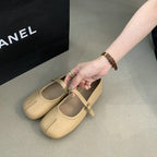 Damen Ballerinas mit verstellbarem Riemen und dekorativen Details R&B