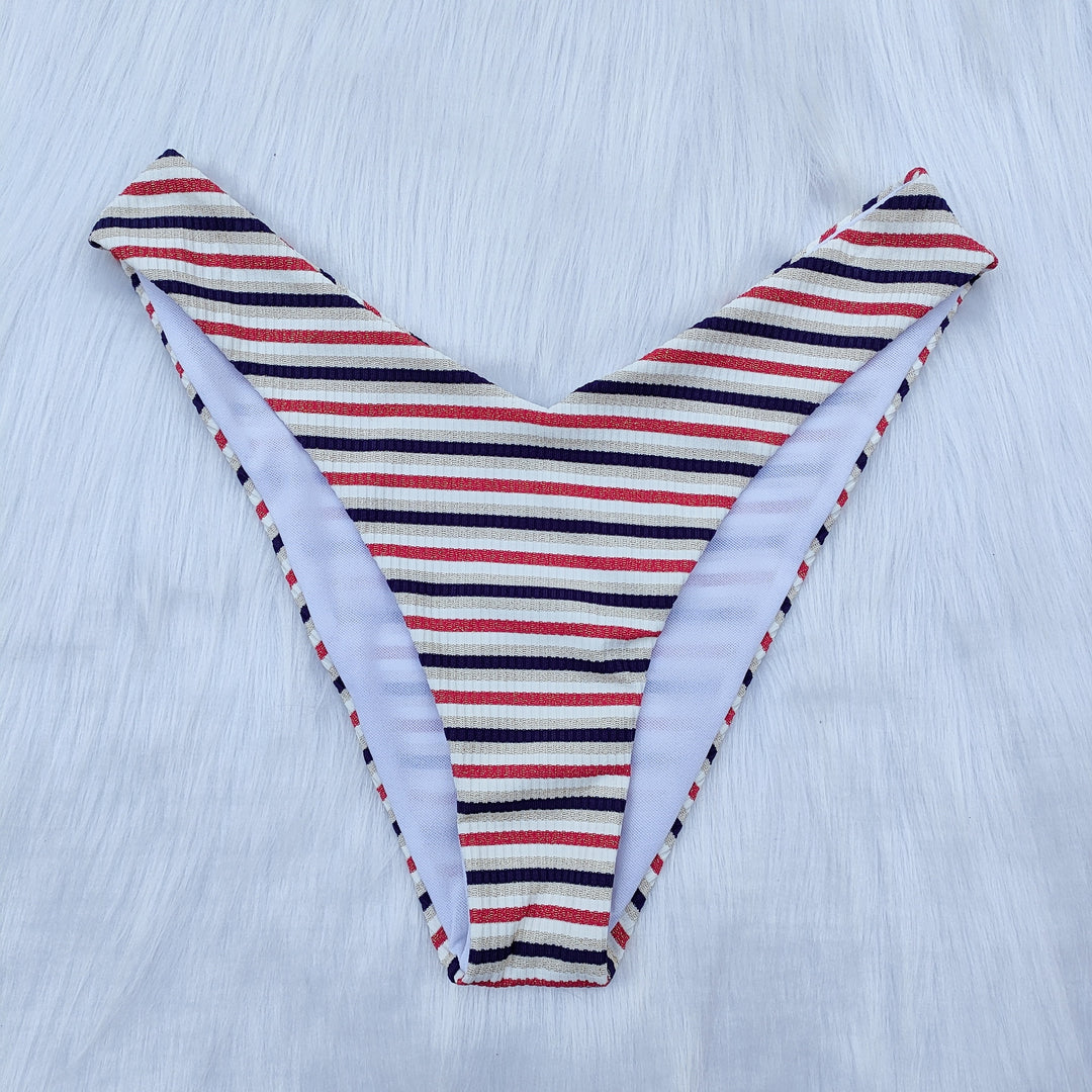 Damen Triangel-Bikini mit mehrfachen Trägern R&B