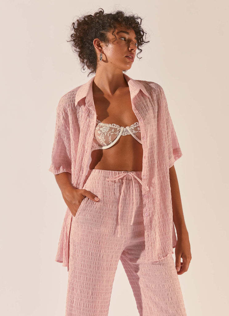 Damen luftiges und elegantes Zweiteiler-Set R&B