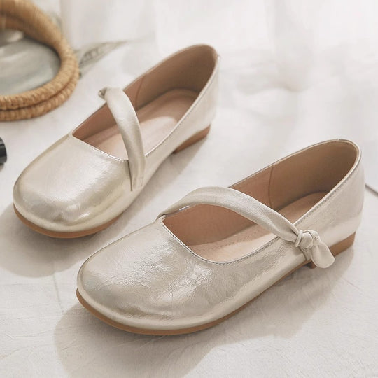 Damen elegante Ballerinas mit modischem Schleifendetail und komfortabler Innensohle R&B