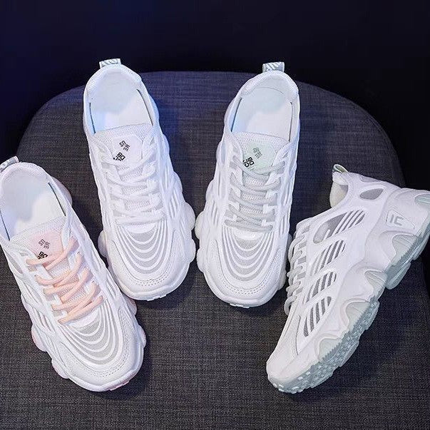 Damen Sportschuhe mit atmungsaktivem Obermaterial und rutschfester Sohle