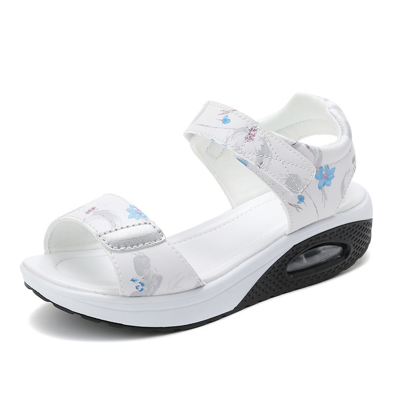 Damen Modische und bequeme Sandalen mit dämpfendem Fußbett