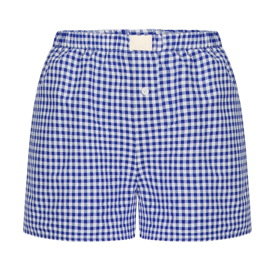 Damen lässige Karohose R&B