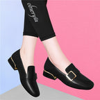 Damen Elegante und komfortable Mokkassins mit modischem Schnallen-Detail R&B