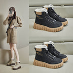 Damen Winterstiefel mit flauschigem Innenfutter und rutschfester Sohle R&B