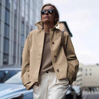 Damen Urbanistische Freizeitjacke mit hohem Kragen R&B