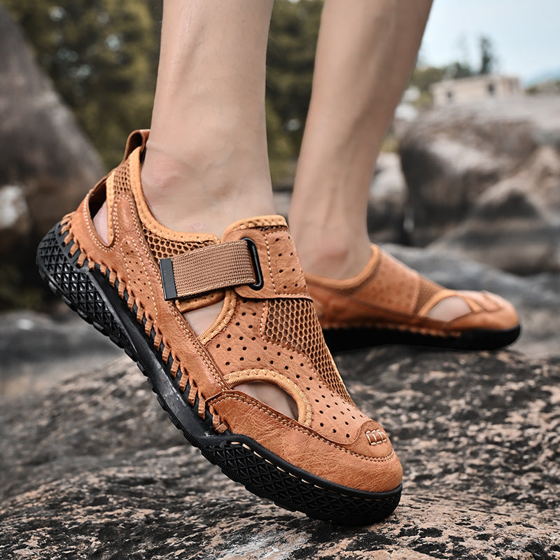 Damen Atmungsaktive Freizeitschuhe mit elastischen Riemen und rutschfester Sohle R&B
