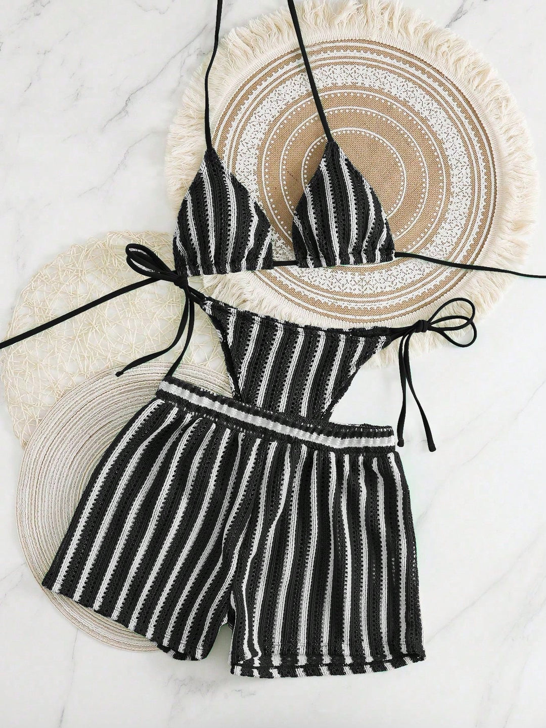 Damen Zweiteiliges Strandoutfit R&B