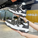 Damen modische Sneakers mit sportlicher rutschfester Sohle und atmungsaktiver Struktur R&B
