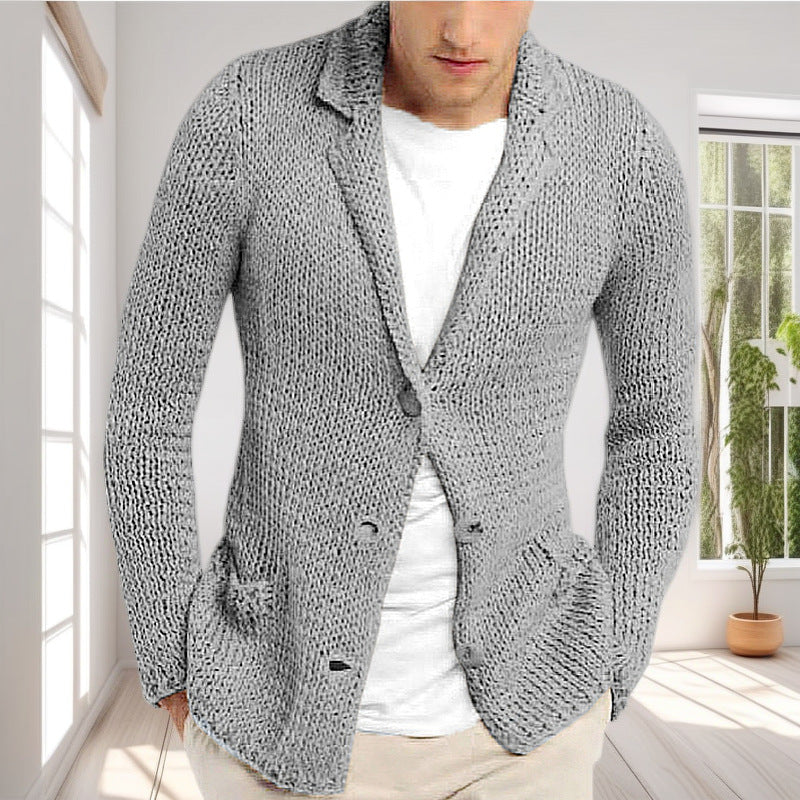 Herren Strickblazer R&B
