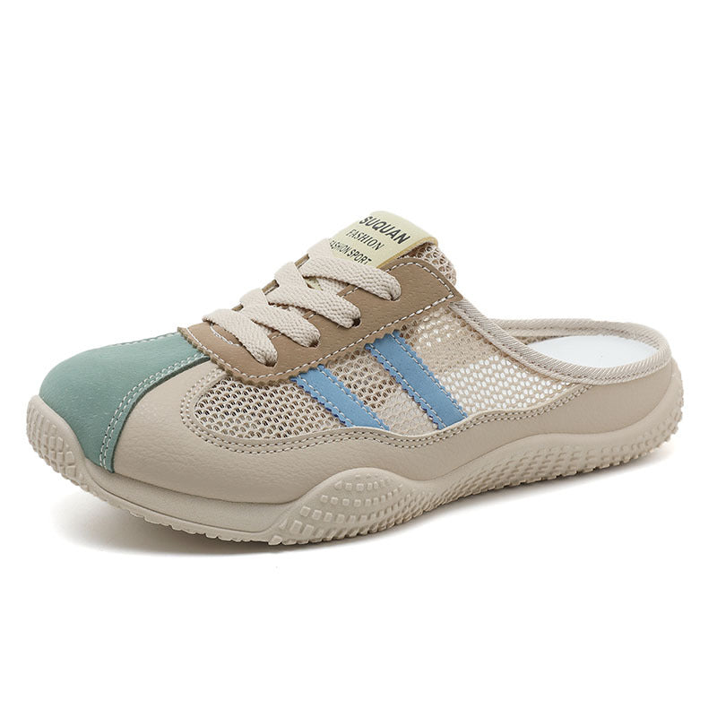 Damen Bequeme Clogs mit atmungsaktivem Obermaterial und griffiger Sohle R&B