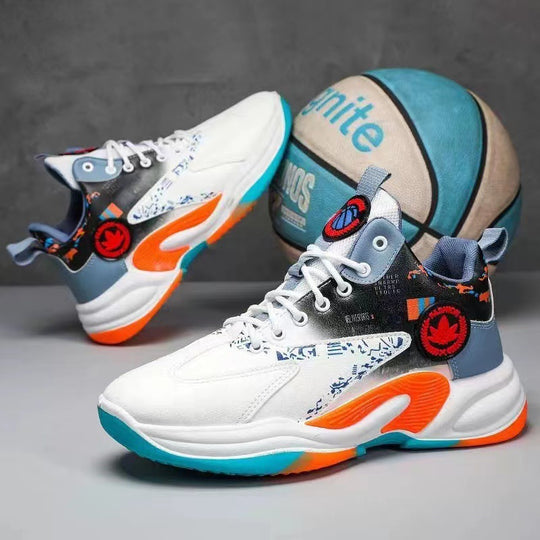 Damen Sportliche Basketball-Schuhe mit innovativer Dämpfungstechnologie und atmungsaktivem Obermaterial R&B