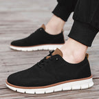 Damen Sportliche Strick-Sneaker mit atmungsaktiver Struktur und rutschfester Sohle