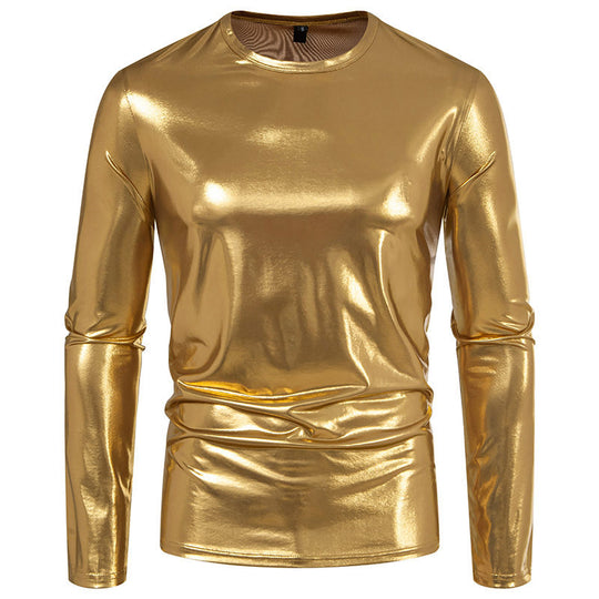 Damen Glänzendes Langarmshirt aus hochwertigem Material R&B