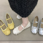Damen Ballerinas mit dekorativem Riemchen und bequemem Fußbett R&B