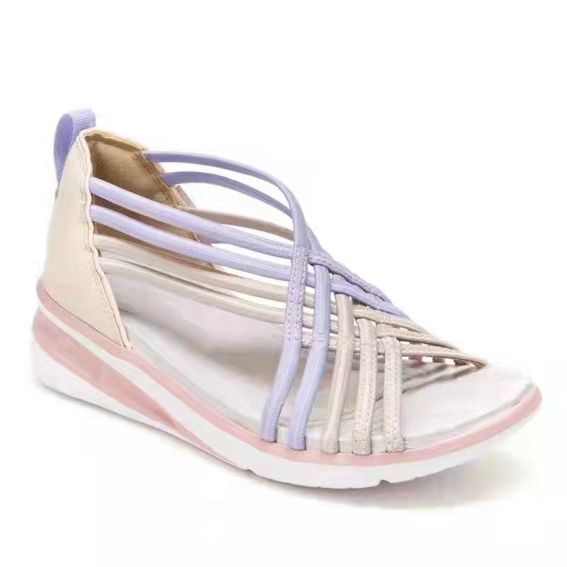 Damen Sportliche Freizeitsandalen mit atmungsaktivem Obermaterial und rutschfester Sohle R&B