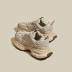 Damen Sportliche Sneaker mit robustem Sohlenaufbau und atmungsaktiver Mesh-Oberfläche R&B
