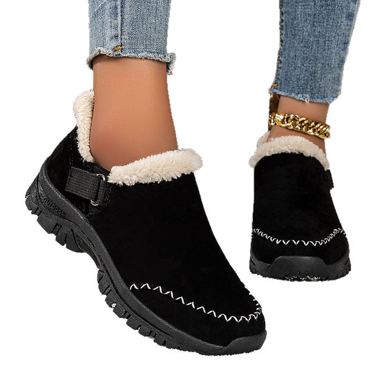 Damen Kuschelige Slipper mit rutschfester Sohle und warmem Innenfutter R&B