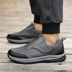 Damen Komfortable Slip-On Freizeitschuhe mit verstellbarem Klettverschluss