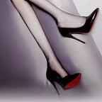 Damen Elegante Stiletto-Pumps mit herausragendem Glanz und anatomisch geformtem Fußbett R&B