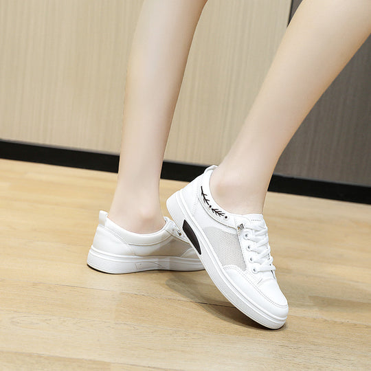 Damen Modische Sneakers mit atmungsaktiver Mesh-Struktur und weicher Innensohle R&B