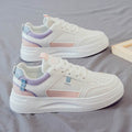 Damen Sportliche Sneaker mit modischem Design und dicker Laufsohle R&B