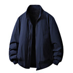 Herren lässige Übergangsjacke im minimalistischen Design R&B