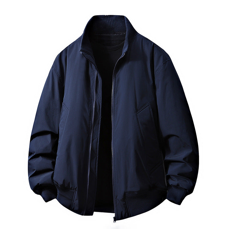 Herren lässige Übergangsjacke im minimalistischen Design R&B