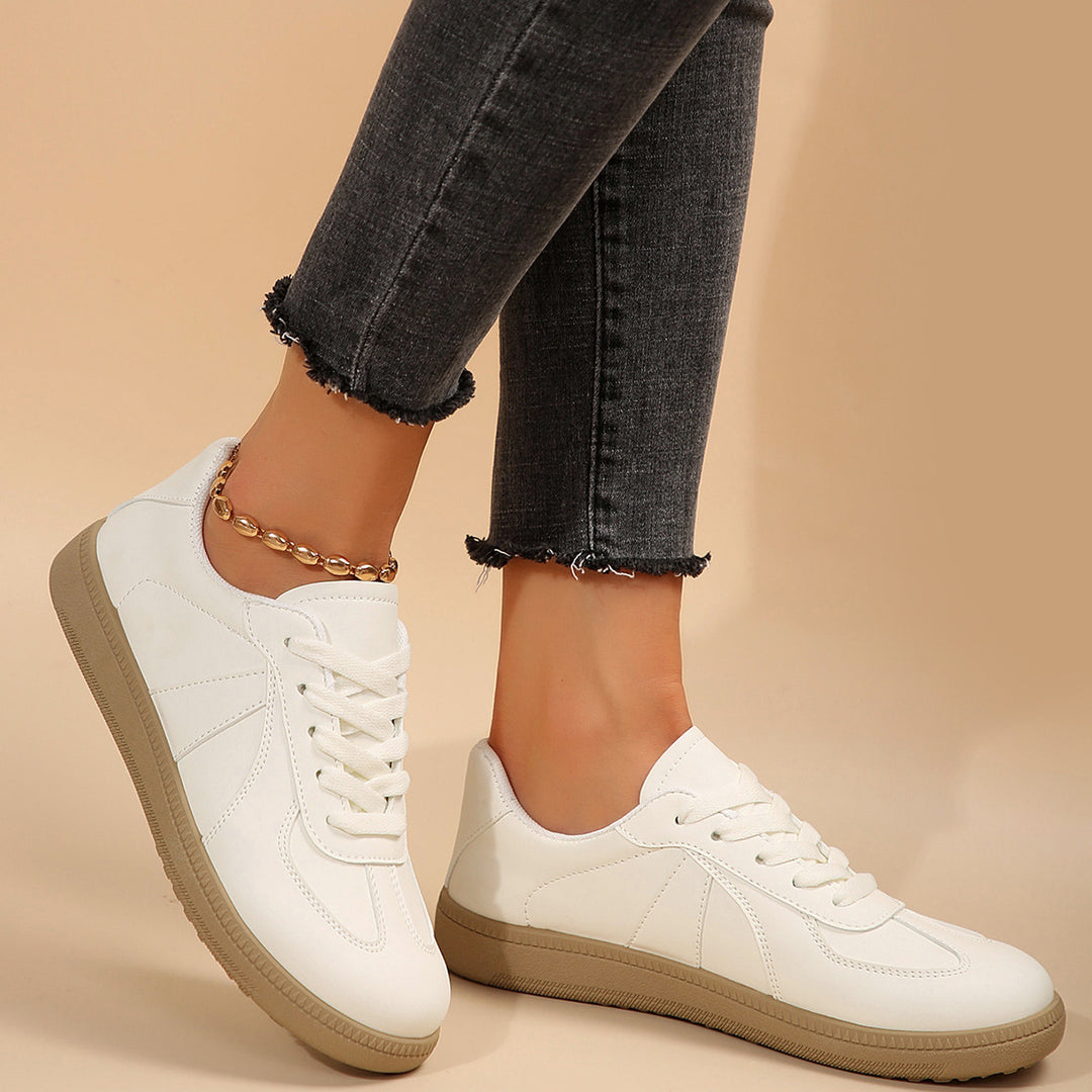 Damen Sneakers mit atmungsaktiver Oberflächenstruktur und rutschfester Sohle R&B