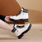 Damen Winterstiefel mit isolierendem Futter und rutschfester Sohle R&B