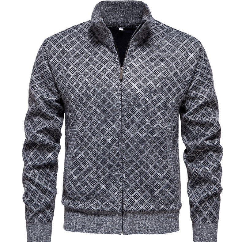 Herren gesteppte Sweatjacke R&B