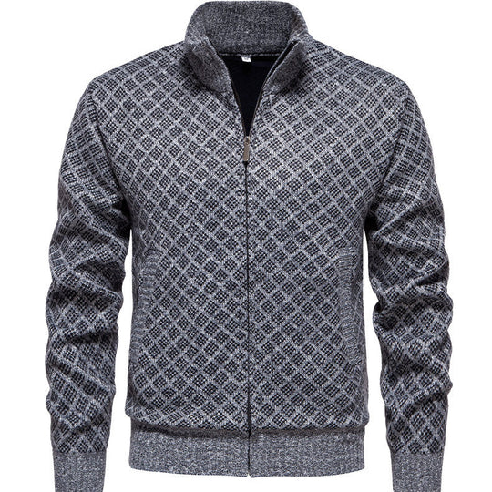 Herren gesteppte Sweatjacke R&B