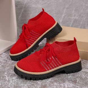 Damen Atmungsaktive und bequeme Sneaker mit auffälliger Sohle R&B