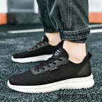 Damen Sportliche Mesh-Sneaker mit rutschfestem Sohlenprofil R&B