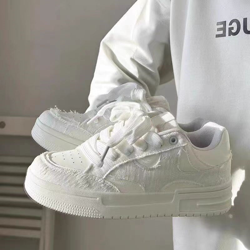 Damen Modische Sneakers mit innovativer Textur und rutschfester Sohle R&B