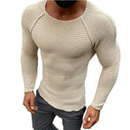 Herren Langarm Shirt mit strukturiertem Design R&B