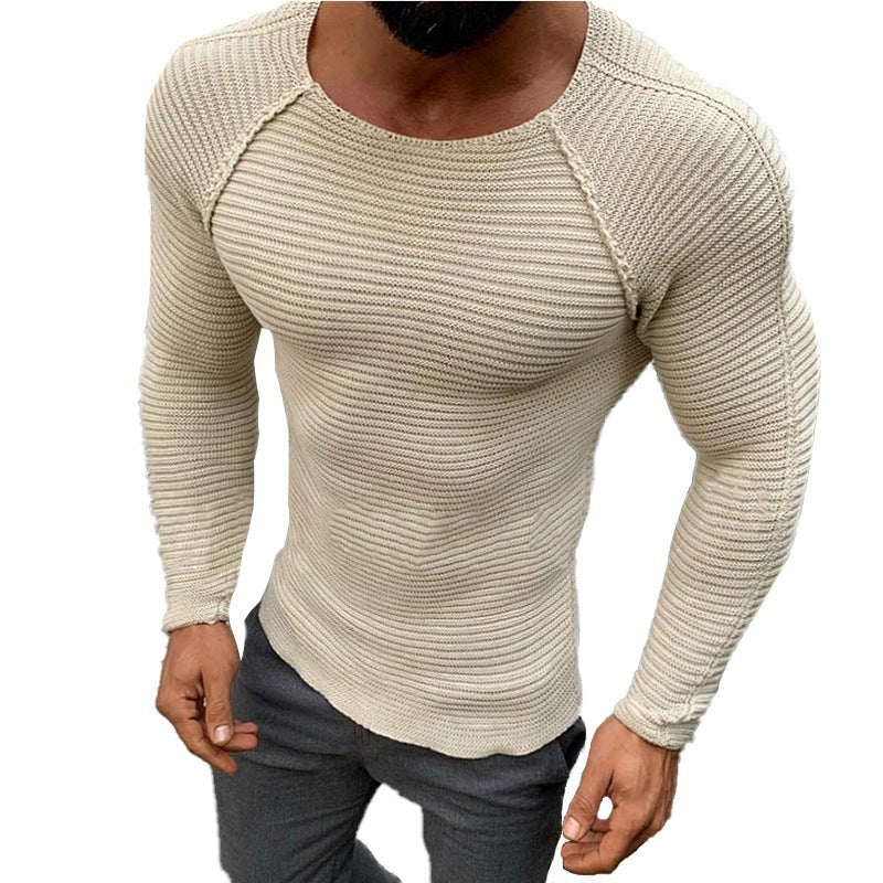 Herren Langarm Shirt mit strukturiertem Design R&B