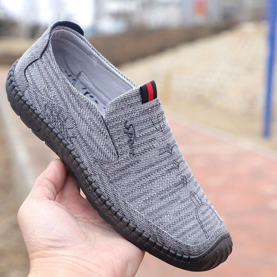 Damen Bequeme Slip-On Freizeitschuhe mit flachem Komfortdesign R&B