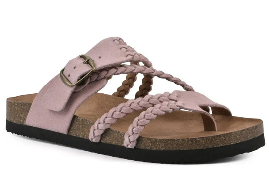 Damen Riemchen-Sandalen mit geflochtenem Design und verstellbarem Riemen R&B