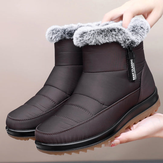 R&B | Damen Winter Wasserdichte Warme Baumwollstiefel