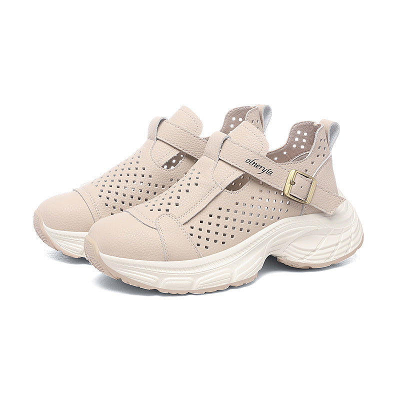 Damen Atmungsaktive Komfort-Sandalen mit verstellbarem Riemen und rutschfester Sohle R&B