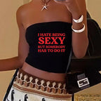 Damen Bandeau-Oberteil mit sportlichem Frankreich-Design R&B