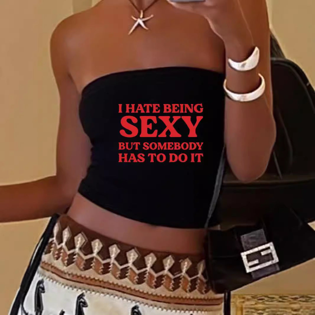 Damen Bandeau-Oberteil mit sportlichem Frankreich-Design R&B