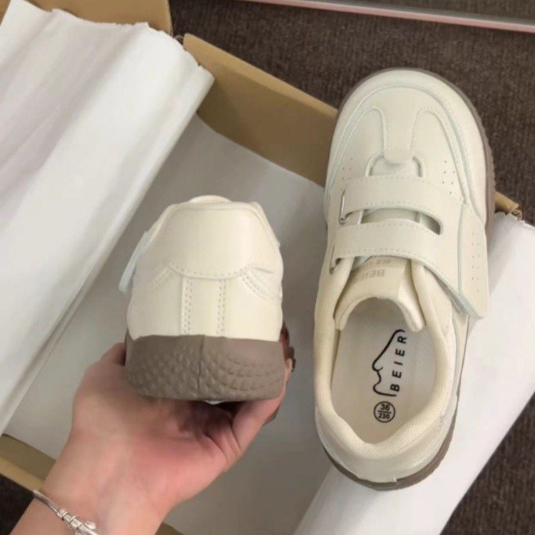 Damen Schnür-Sneaker mit verstellbarem Klettverschluss und dämpfender Sohle R&B